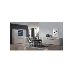 Muse - Buffet vaisselier 2 corps 
