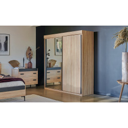 First - Armoire 2 portes coulissantes 