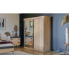 First - Armoire 2 portes coulissantes 