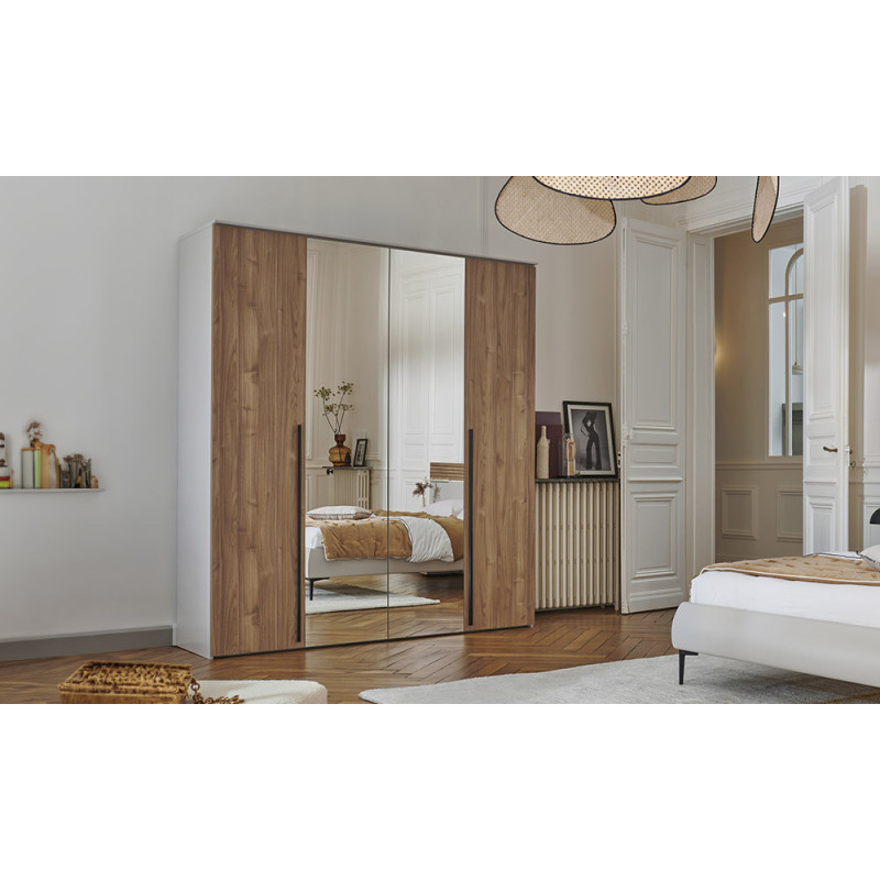 Opale - Armoire 4 portes pliantes 