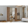 Opale - Armoire 4 portes pliantes 