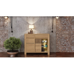 Galeac - Enfilade 2 portes coulissantes 