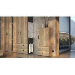 Opéra - Chiffonnier 1 porte 2 tiroirs 