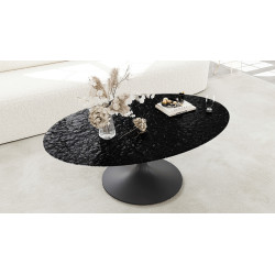 Alisse - Table basse ovale 