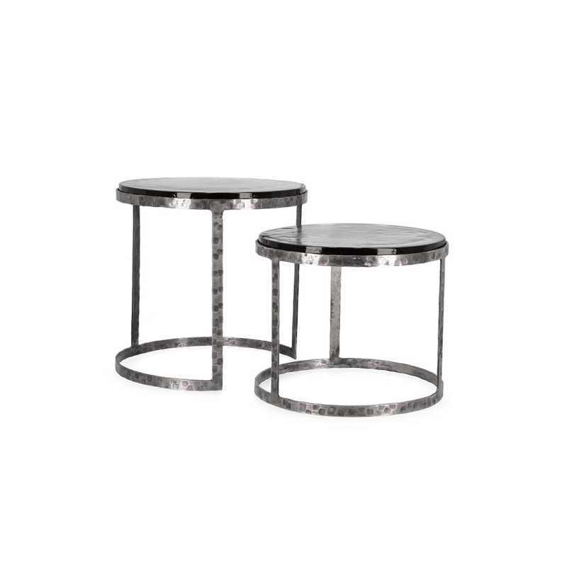 Zayla - Set de 2 tables basses 
