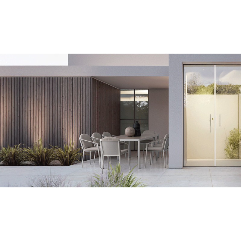 Unisse - Set table et 8 chaises 