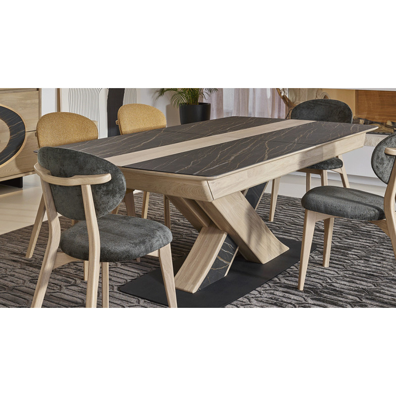 Thalès - Table de séjour extensible 