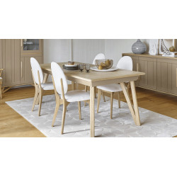 Alva - Table de séjour extensible 