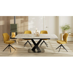 Tiago - Table de séjour carrée 