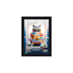 Déco - Image encadrée Chat-Terton 