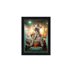 Déco - Image encadrée Mécani-Chien 