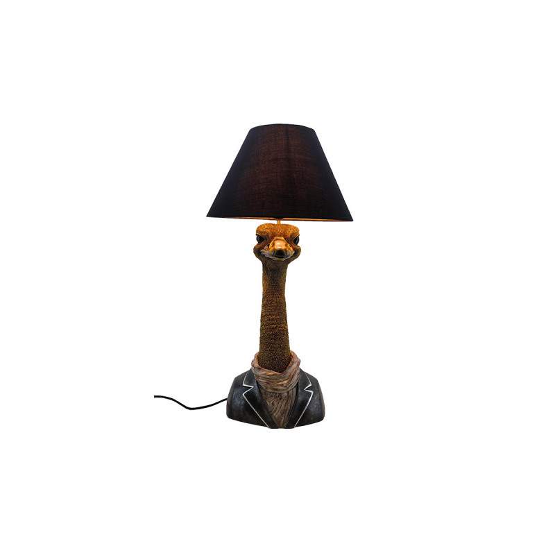 Déco - Lampe à poser Autruche 