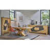 Extrême - Vitrine 2 portes bois 1 porte verre 