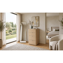 Silva - Chiffonnier 4 tiroirs 