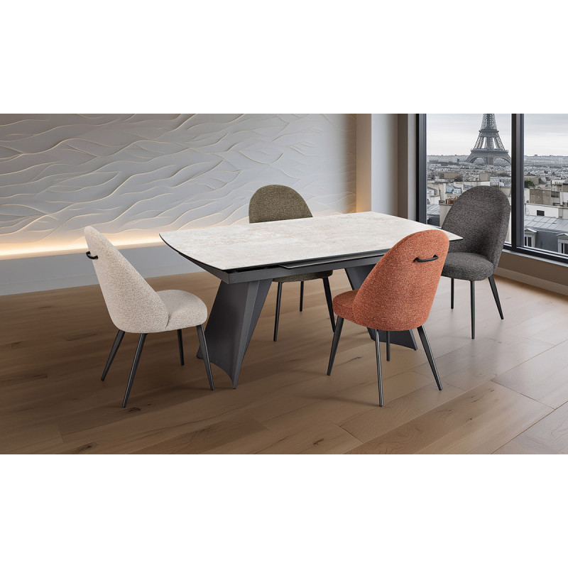 Azalée - Table de séjour extensible 