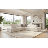 Moove - Canapé d'angle relaxation convertible 