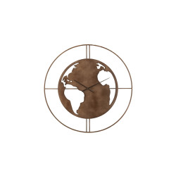 Carte - Horloge carte du monde 