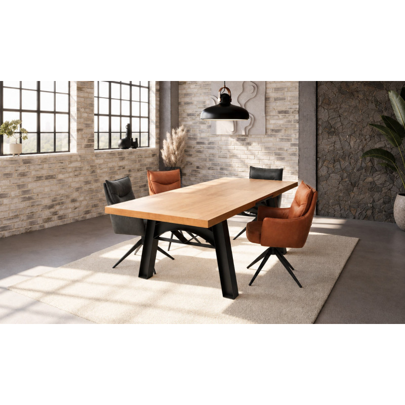Megève -Table de séjour extensible 